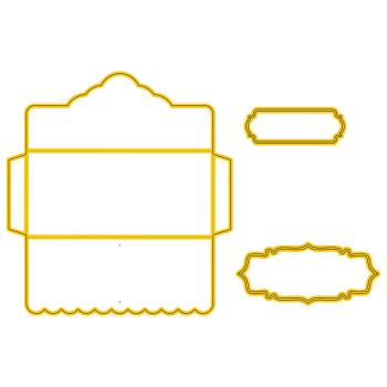 Nellie Snellen - Stanzschablone "Gift Envelope" Shape Dies