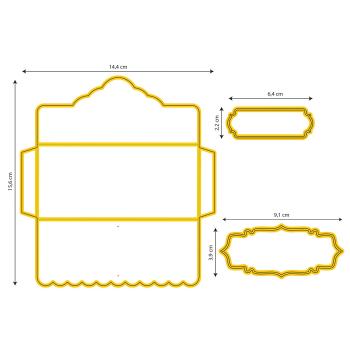 Nellie Snellen - Stanzschablone "Gift Envelope" Shape Dies