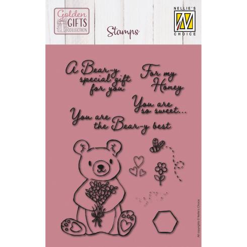 Nellie Snellen - Stempelset "Beary Special" Clear Stamps 