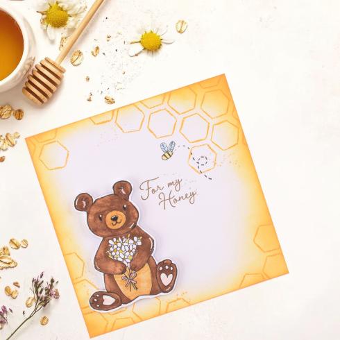 Nellie Snellen - Stempelset "Beary Special" Clear Stamps 