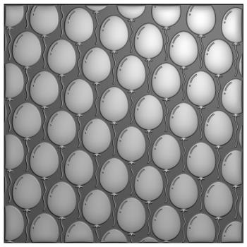Nellie Snellen - Prägefolder "Balloons" 3D Embossing Folder 