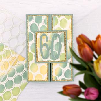 Nellie Snellen - Prägefolder "Balloons" 3D Embossing Folder 