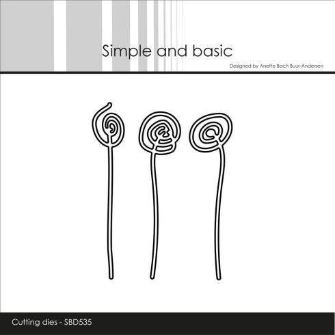 Simple and Basic - Stanzschablone "Funky Flowers #1" Dies