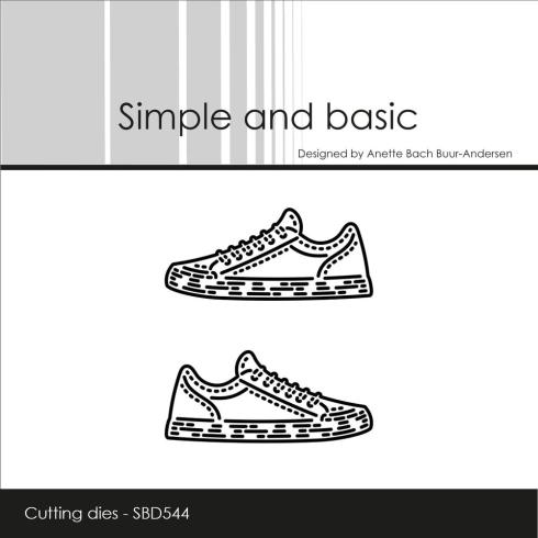 Simple and Basic - Stanzschablone 4x1,8cm "Mini Shoes" Dies