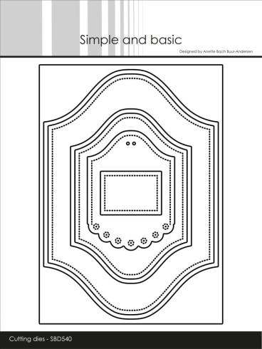 Simple and Basic - Stanzschablone "Ornamental Frame" Dies