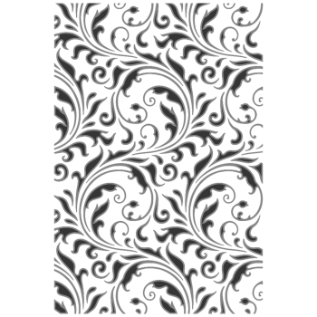 Sizzix - 3D Prägefolder "Flourish" Embossing Folder Design by Tim Holtz