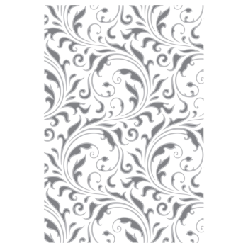 Sizzix - 3D Prägefolder "Flourish" Embossing Folder Design by Tim Holtz