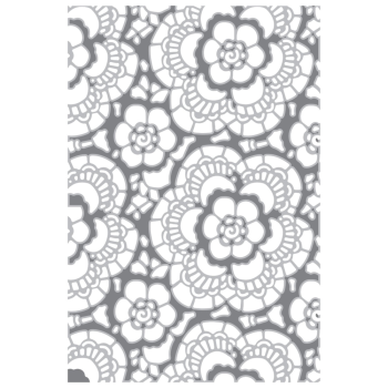 Sizzix - 3D Prägefolder "Lace" Embossing Folder Design by Tim Holtz