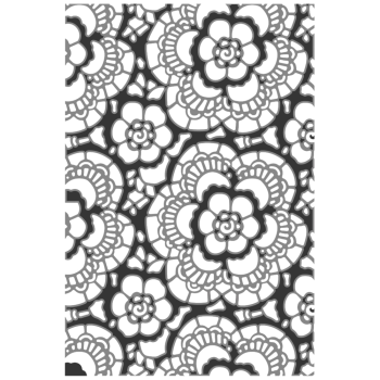 Sizzix - 3D Prägefolder "Lace" Embossing Folder Design by Tim Holtz