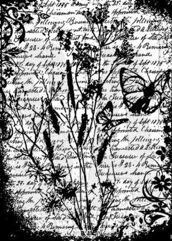 Stampers Anonymous - Gummistempel "Flutter" Cling Stamp Design by Tim Holtz