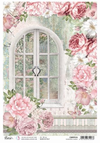 Ciao Bella - Decopatch Papier "Whispering Garden" Rice Paper A4 - 5 Bogen