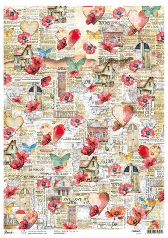 Ciao Bella - Decopatch Papier "My Way" Rice Paper A3 - 3 Bogen