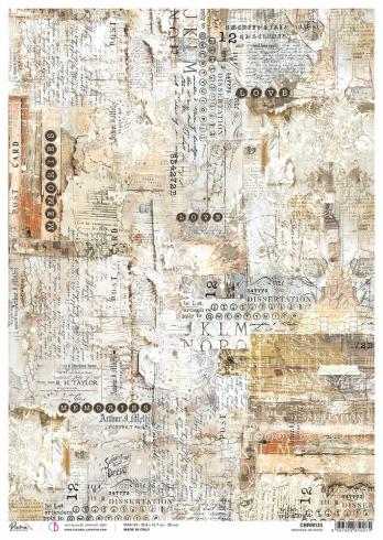 Ciao Bella - Decopatch Papier "Memories on Paper" Rice Paper A3 - 3 Bogen
