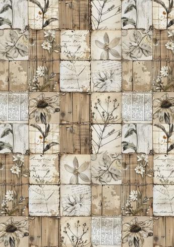 Ciao Bella - Decopatch Papier "Codex Mixed" Rice Paper A5 - 8 Bogen