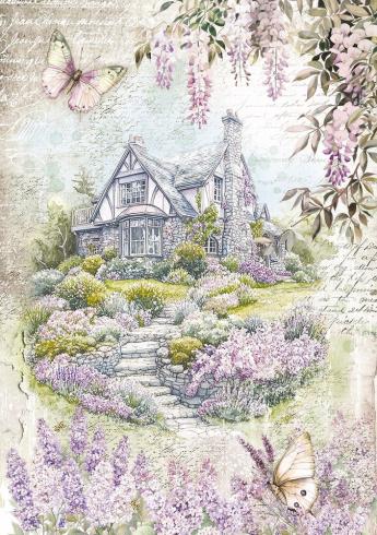 Ciao Bella - Decopatch Papier "Secret Garden Mixed" Rice Paper A5 - 8 Bogen
