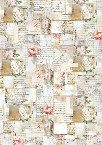 Ciao Bella - Decopatch Papier "Secret Garden Mixed" Rice Paper A5 - 8 Bogen