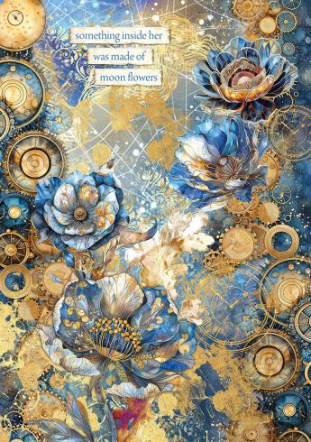 Ciao Bella - Decopatch Papier "Celestial Mixed" Rice Paper A5 - 8 Bogen