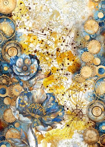 Ciao Bella - Pergamentpapier "Celestial" Vellum A4 - 6 Bogen