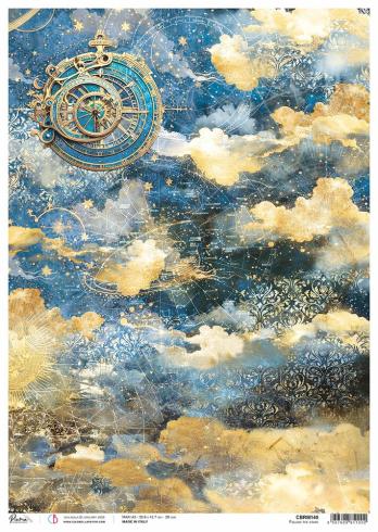 Ciao Bella - Decopatch Papier "Follow the Stars" Rice Paper A3 - 3 Bogen
