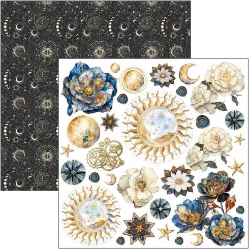 Ciao Bella - Stanzteile "Celestial" Fussy Cut Pad - 24 Bogen