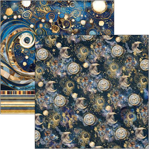 Ciao Bella - Designpapier "Celestial" Patterns Paper Pack 12x12 Inch - 8 Bogen