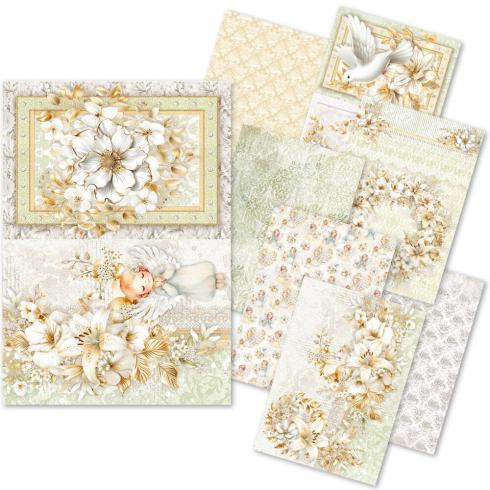 Ciao Bella - Decopatch Papier "Blessing Day Mixed" Rice Paper A5 - 8 Bogen