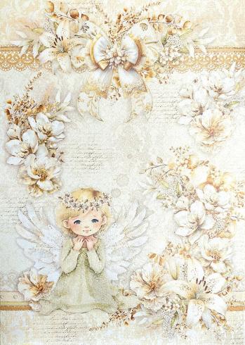 Ciao Bella - Designpapier "Blessing Day Pearl" Deluxe Paper Pack A4 - 5 Bogen