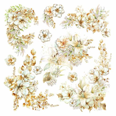 Ciao Bella - Pergamentpapier "Blessing Day" Vellum 6x6 Inch - 6 Bogen