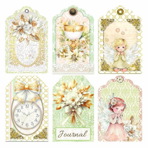 Ciao Bella - Pergamentpapier "Blessing Day" Vellum 6x6 Inch - 6 Bogen
