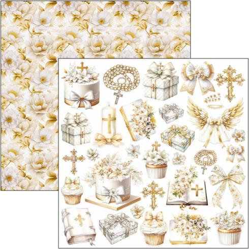 Ciao Bella - Designpapier "Blessing Day" Paper Pack 12x12 Inch - 12 Bogen