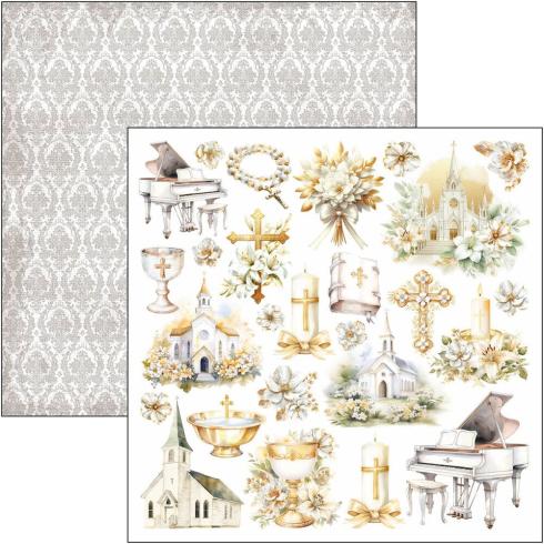 Ciao Bella - Designpapier "Blessing Day" Paper Pack 12x12 Inch - 12 Bogen