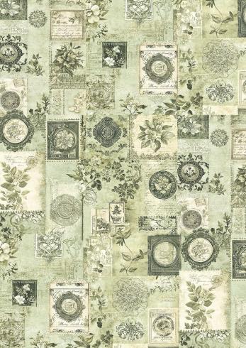 Ciao Bella - Seidenpapier - Decopatch Papier "Elysium" Tissue Paper A4 - 6 Bogen