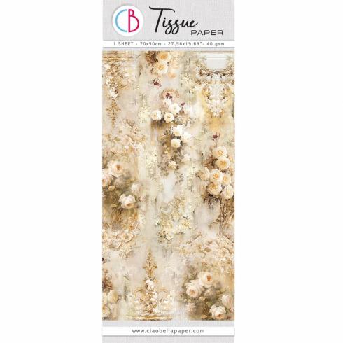Ciao Bella - Seidenpapier - Decopatch Papier "Balmoral" Tissue Paper 70x50cm - 1 Bogen