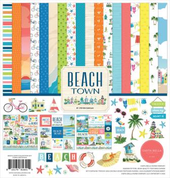 Carta Bella - Designpapier "Beach Town" Collection Kit 12x12 Inch - 12 Bogen  