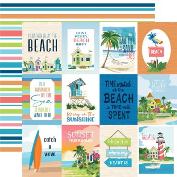 Carta Bella - Designpapier "Beach Town" Collection Kit 12x12 Inch - 12 Bogen  