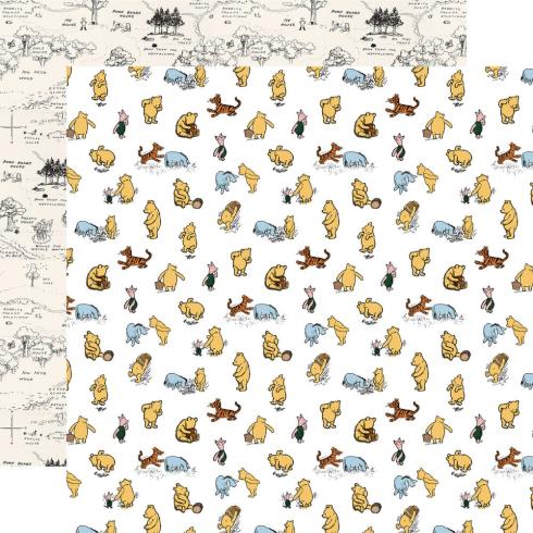 Echo Park - Designpapier "Winnie The Pooh Baby" Collection Kit 12x12 Inch - 12 Bogen