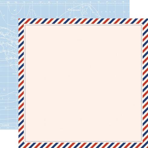 Echo Park - Designpapier "Born To Travel" Collection Kit 12x12 Inch - 12 Bogen