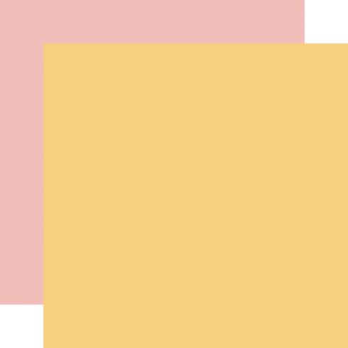 Echo Park - Cardstock "Have A Great Summer" Coordinating Solids Paper 12x12 Inch - 6 Bogen 