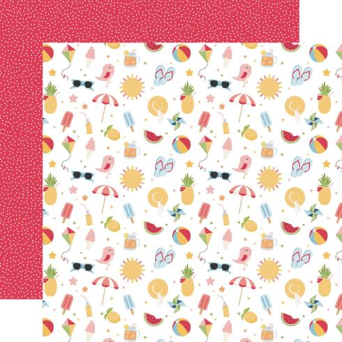Echo Park - Designpapier "Have A Great Summer" Collection Kit 12x12 Inch - 12 Bogen