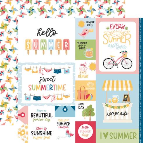 Echo Park - Designpapier "Have A Great Summer" Collection Kit 12x12 Inch - 12 Bogen