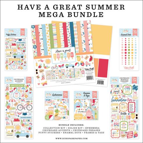 Echo Park - Komplettpaket "Have A Great Summer" Mega Bundle