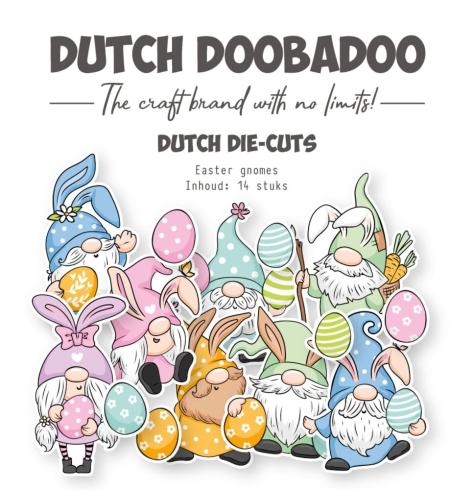Dutch Doobadoo - Stanzteile "Easter Gnomes" Die Cuts
