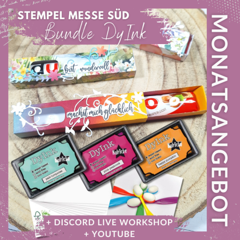 Kulricke Bundle Stempelmesse Süd Workshop - DyInks