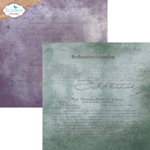 Elizabeth Craft Designs - Designpapier "Mr. & Mrs." Paper Pack 12x12 Inch - 12 Bogen