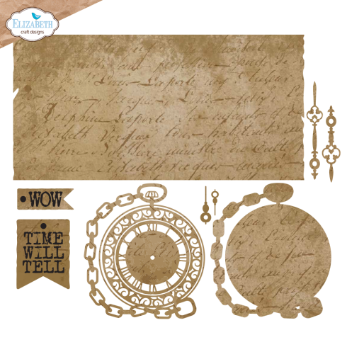 Elizabeth Craft Designs - Stanzschalone "Gentleman's Timepiece" Dies