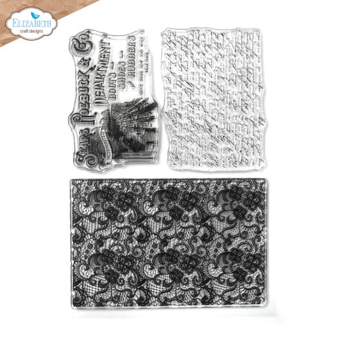 Elizabeth Craft Designs - Stempelset "Laced" Clear Stamps