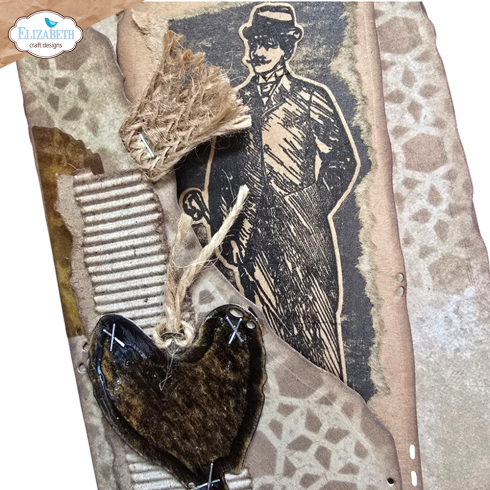 Elizabeth Craft Designs - Stempel & Stanzeschablone "Mr. & Mrs." Stamp & Dies