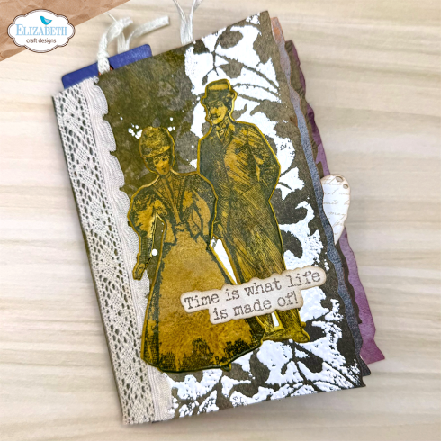 Elizabeth Craft Designs - Stempel & Stanzeschablone "Mr. & Mrs." Stamp & Dies