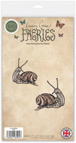 Craft Consortium - Stempelset "Snails" Clear Stamps