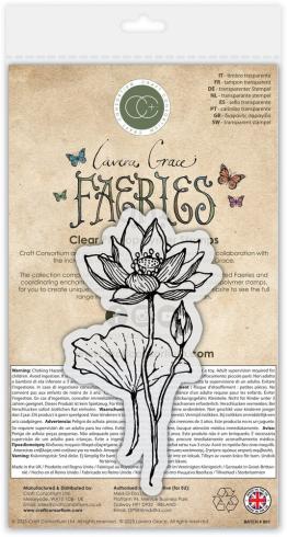 Craft Consortium - Stempel "Lotus" Clear Stamps